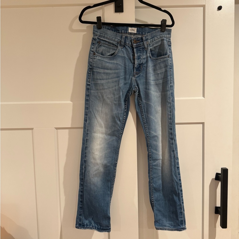 Hudson Jeans Light Blue Straight‎ Leg Denim